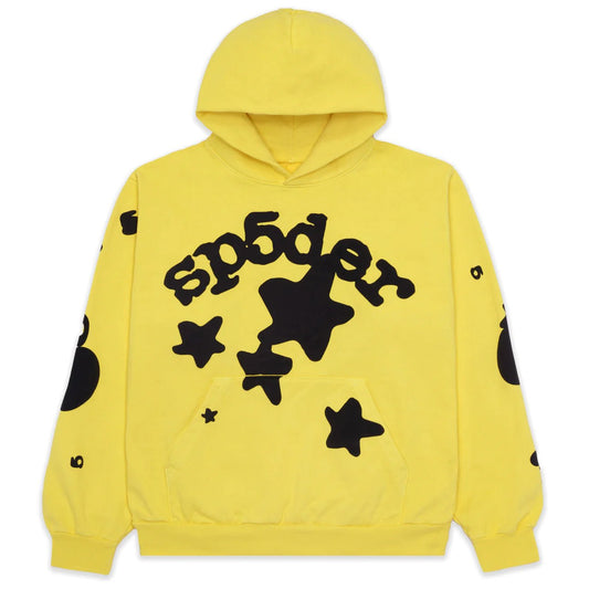 Sp5der Beluga Hoodie Yellow - Supra Sneakers