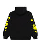 Sp5der Black & Yellow Beluga Hoodie - Supra Sneakers