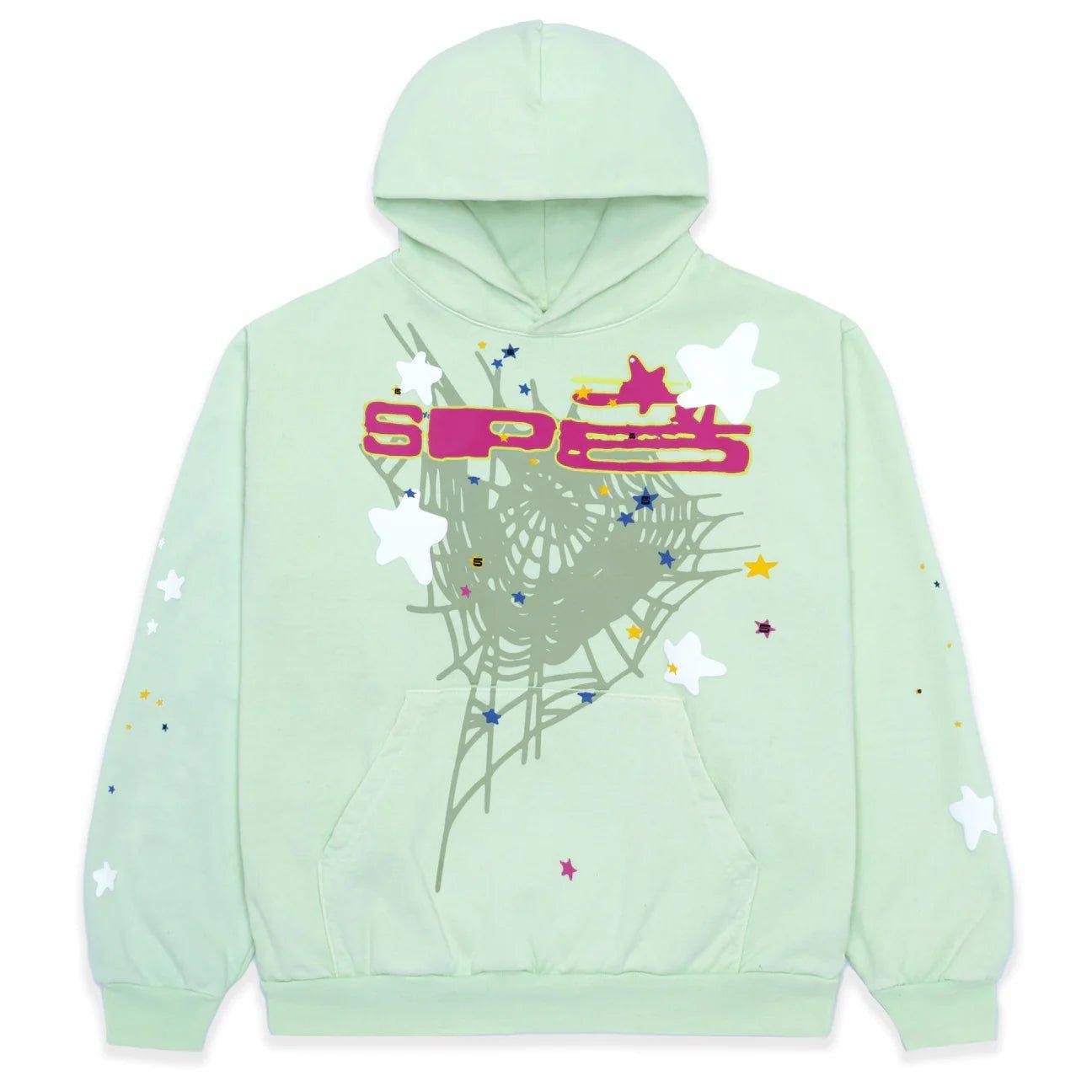 Sp5der SP5 Mint Hoodie - Supra Sneakers