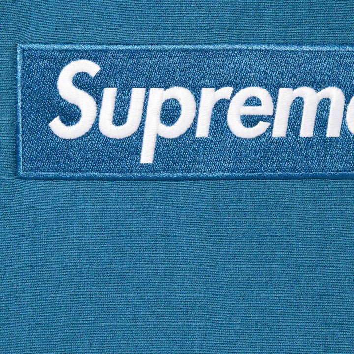 Supreme Box Logo Hooded Sweatshirt (FW23) Blue - Supra Sneakers