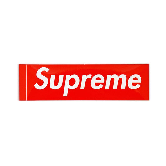 Supreme Box Logo Sticker Red - Supra Sneakers
