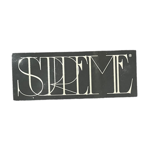 Supreme Old Fashioned Script Sticker - Supra Sneakers
