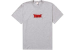 Supreme Ralph Steadman Box Logo Tee Heather Grey - Supra Sneakers - Image 1