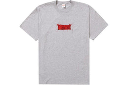 Supreme Ralph Steadman Box-Logo-T-Shirt Grau meliert