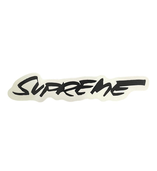 Supreme Script Logo Sticker Black - Supra Sneakers