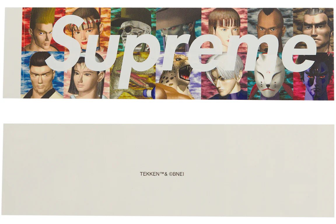 Supreme x Yohji Yamamoto Tekken Box Logo Sticker - Supra Sneakers