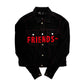 Vlone Friends Denim Jacket Black / Red - Supra Sneakers