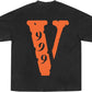 Vlone x Juice Wrld Butterfly T-Shirt Black - Supra Sneakers