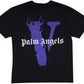 Vlone x Palm Angels T-Shirt - Black / Purple - Supra Sneakers